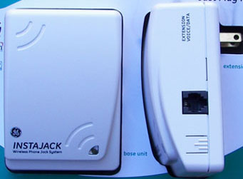 GE Instajack 86597 Wireless Phone Jack System TL-86597