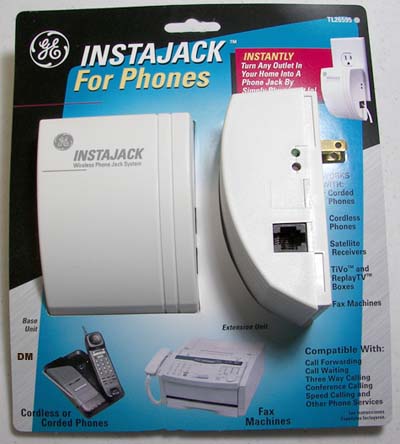 GE TL26595 WIRELESS PHONE JACK TELEPHONE System Fax DSS