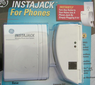 GE Instajack 26595 Wireless Phone Jack System TL26595